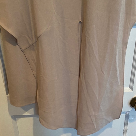 Tibi Sleeveless Beige Tunic Dress - Picture 5 of 8